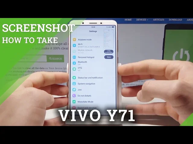 Video thumbnail for How to Take Screenshot on VIVO Y71 - Capture Screen Methods