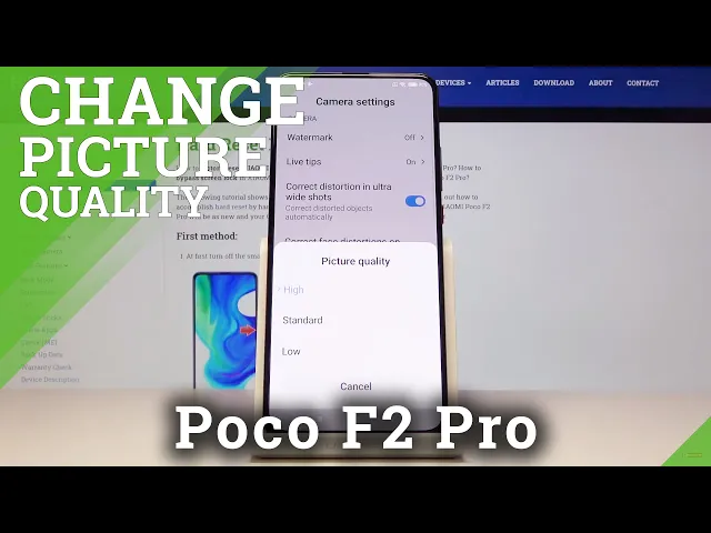 Video thumbnail for How to Change Image Quality in XIAOMI Poco F2 Pro – Change Quality