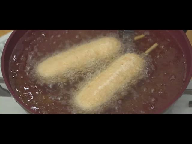 Video thumbnail for Mozzarella Cheese Corn Dog Recipe [Korean Street Food]