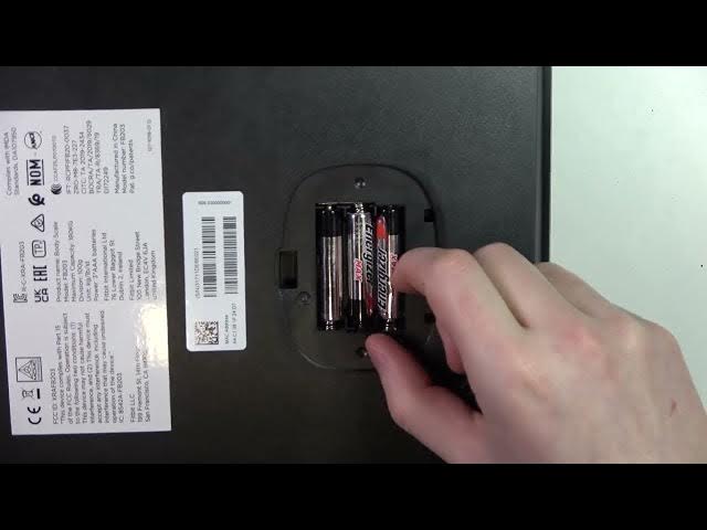 Video thumbnail for How To Turn On & Off Google Fitbit Aria Air?