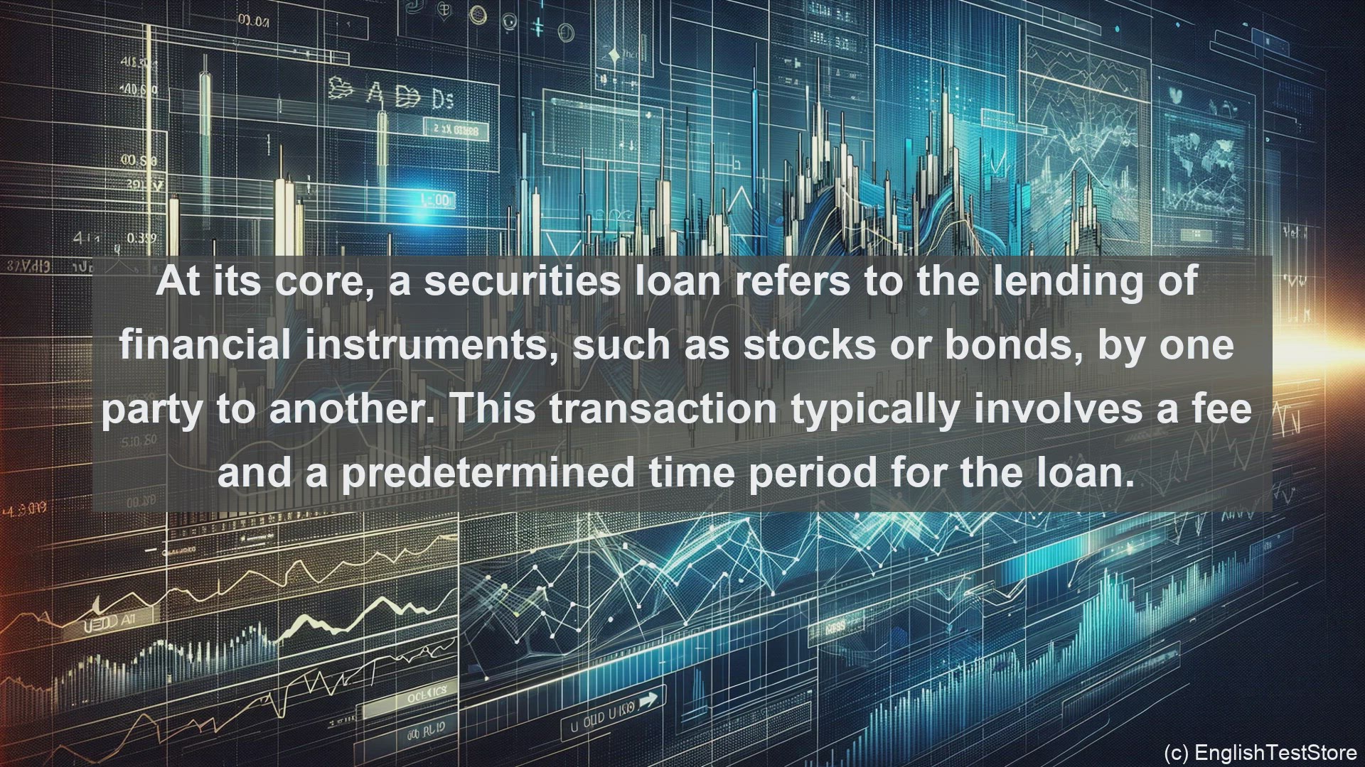 'Video thumbnail for Securities loan in economics and finance'