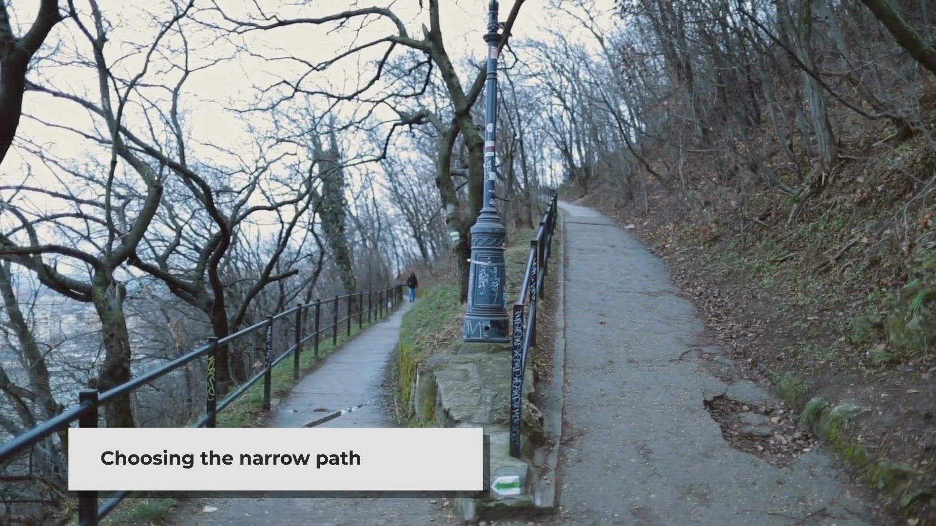 'Video thumbnail for The Gospel of Matthew - The Narrow Gate | Matthew Chapter 7 : 13 - 14'