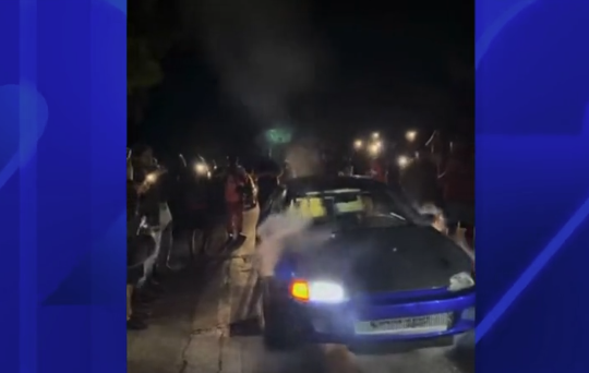 Video thumbnail for 4 Connecticut residents charged after street takeover shuts down Long Island Expressway