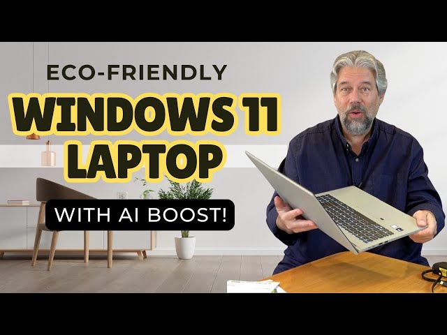 Video thumbnail for The Super Eco-Friendly Acer Aspire Vero 16 Windows Laptop