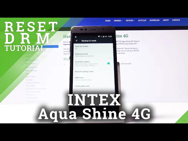 Video thumbnail for How to Reset DRM in INTEX Aqua Shine 4G – Erase DRM Licenses