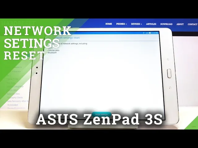Video thumbnail for How to Reset Network Settings in ASUS ZenPad 3s – Reset Connection