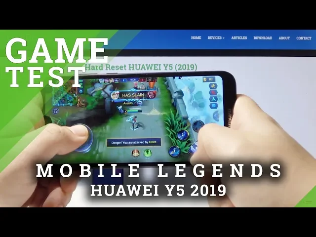 Video thumbnail for Mobile Legends on HUAWEI Y5 2019 - Check up Performance of Mobile Legends in HUAWEI