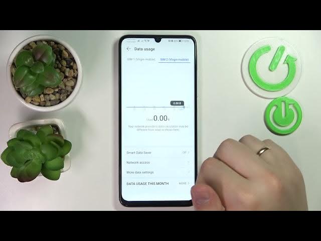 Video thumbnail for HONOR X7 Check Data Usage
