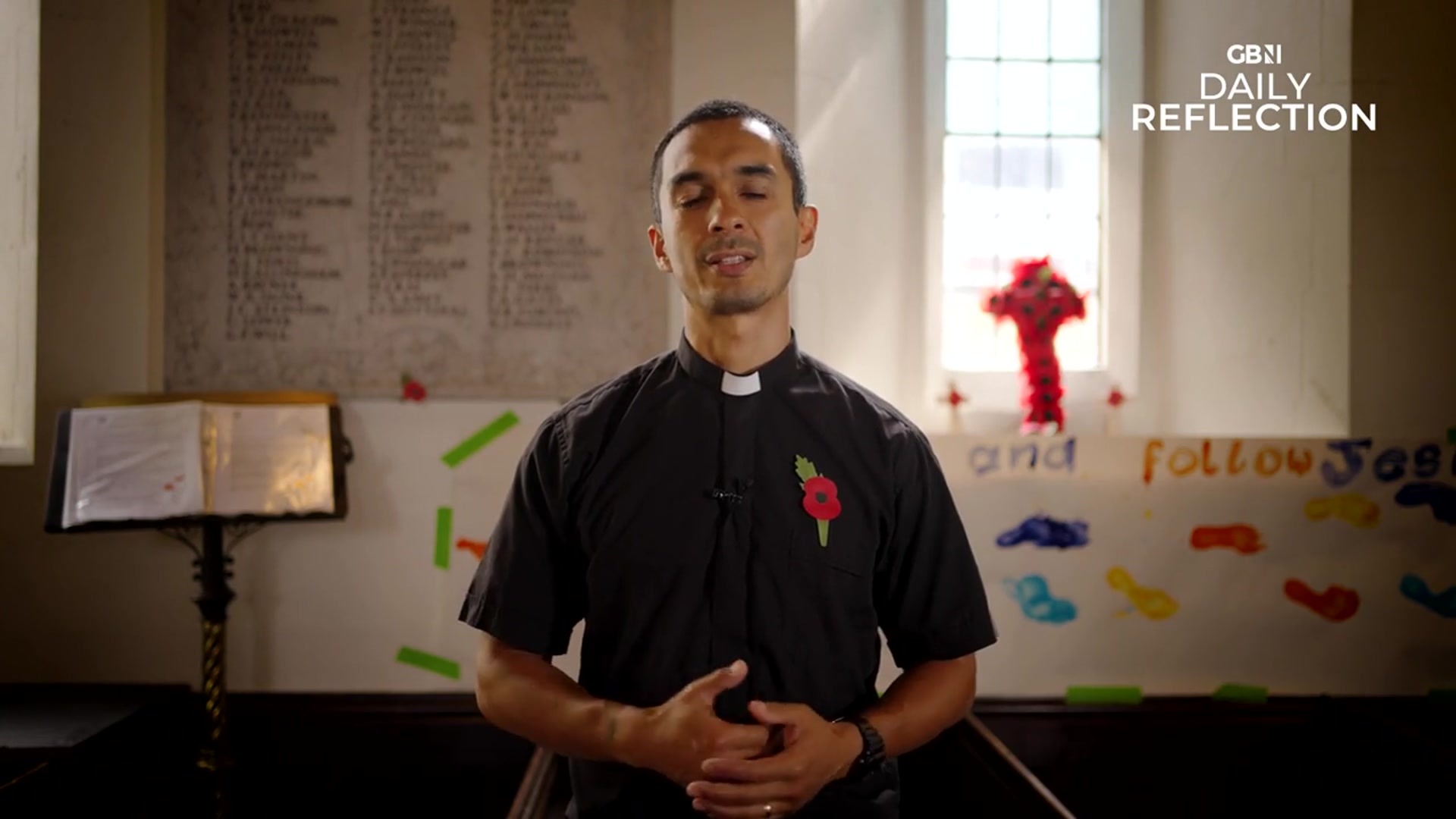 'Video thumbnail for GB News Daily Reflection — Monday 3rd November'