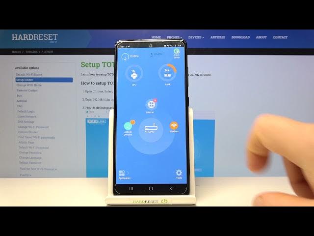 Video thumbnail for How to Change Wi-Fi Name on TotoLink A7100RU - Set new SSID on Router Using TotoLink Smartphone App