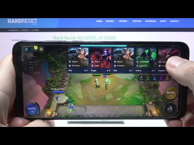 Video thumbnail for TFT Mobile Gameplay on Alcatel 1S (2021) – Teamfight Tactics Game Test