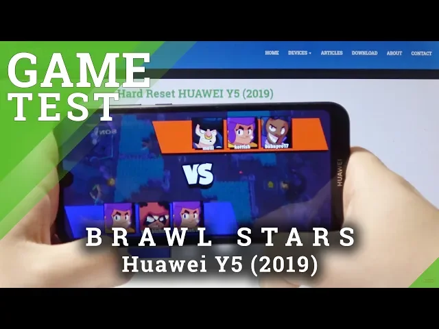 Video thumbnail for Brawl Stars Gameplay on Huawei Y5 (2019) - Test Game Performance