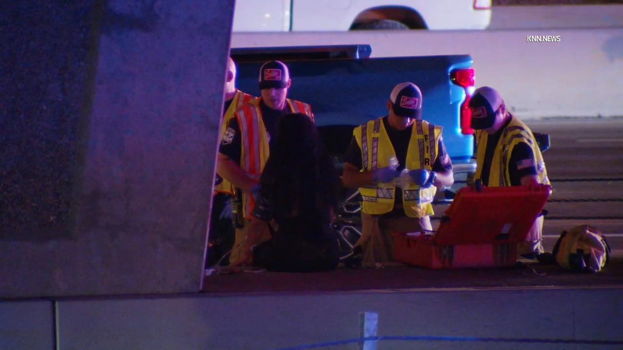 Video thumbnail for US, Phoenix: Phoenix 5 Hospitalized In I-10 Rollover Ejection Crash.
