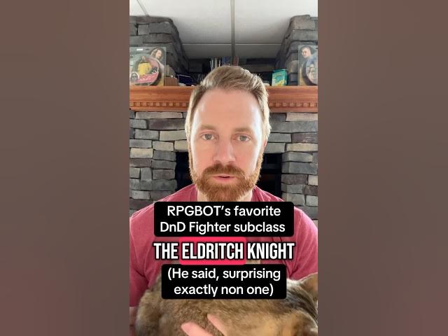 Video thumbnail for My favorite DnD Fighter is the Eldritch Knight