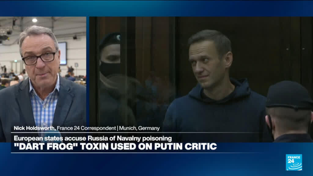 Video thumbnail for European states accuse Russia of Navanlny poisoning