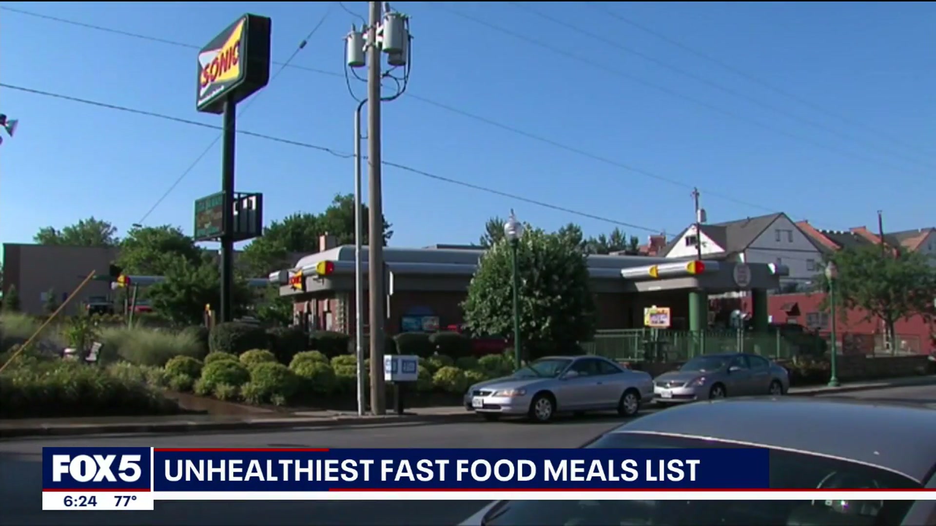 'Video thumbnail for Unhealthiest fast food meals list'