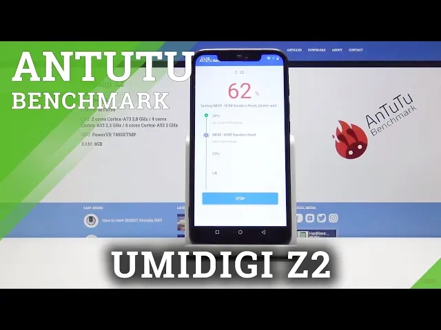 Video thumbnail for AnTuTu Benchmark on UMIDIGI Z2 – Perfomance Test