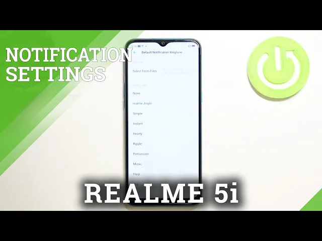 Video thumbnail for How to Pick Custom Notification Sound in Realme 5i - Customize Alert Sound