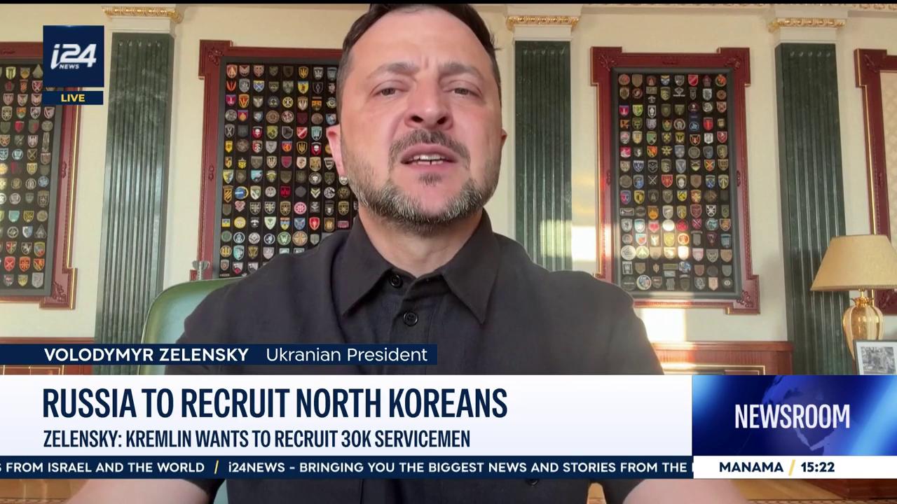Video thumbnail for Russia to recruit North Korean — Zelensky: Kremlin wants to recruit 30k servicemen