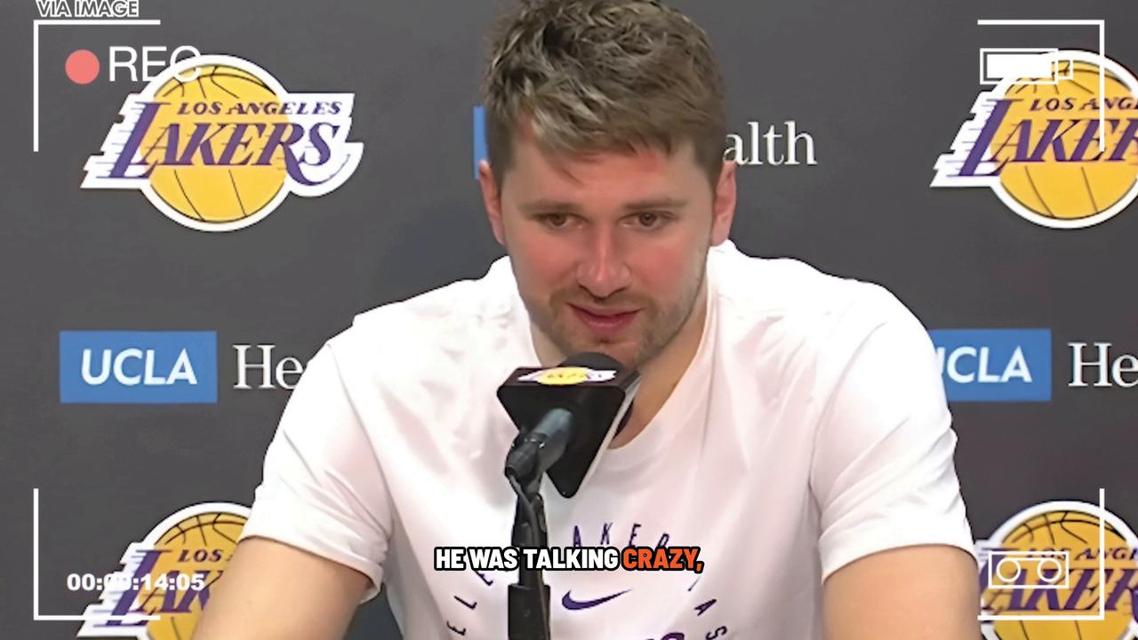 Video thumbnail for Warriors’ Yaxel Lendeborg ‘lost all respect’ for Luka Doncic after what he saw in opener
