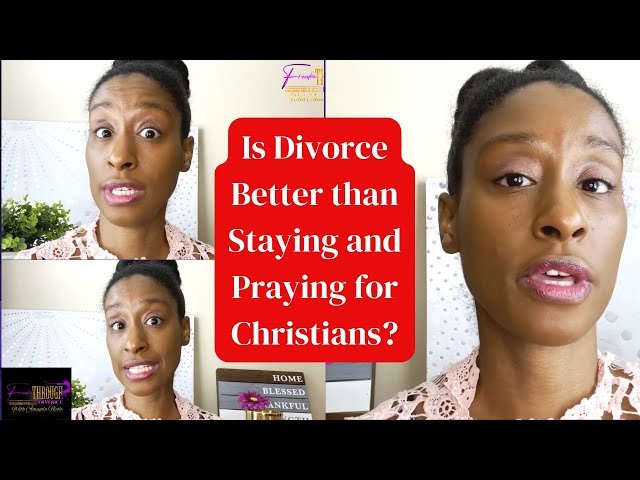 Video thumbnail for Is Divorce Better than Staying and Praying for Christians? (Ep40)