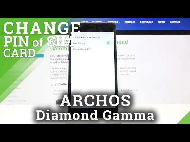 Video thumbnail for How to Change SIM PIN on ARCHOS Diamond Gamma – Set Up SIM PIN