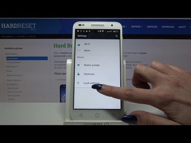Video thumbnail for How to Change Font Size in ALCATEL U5 HD – Customize Display Size