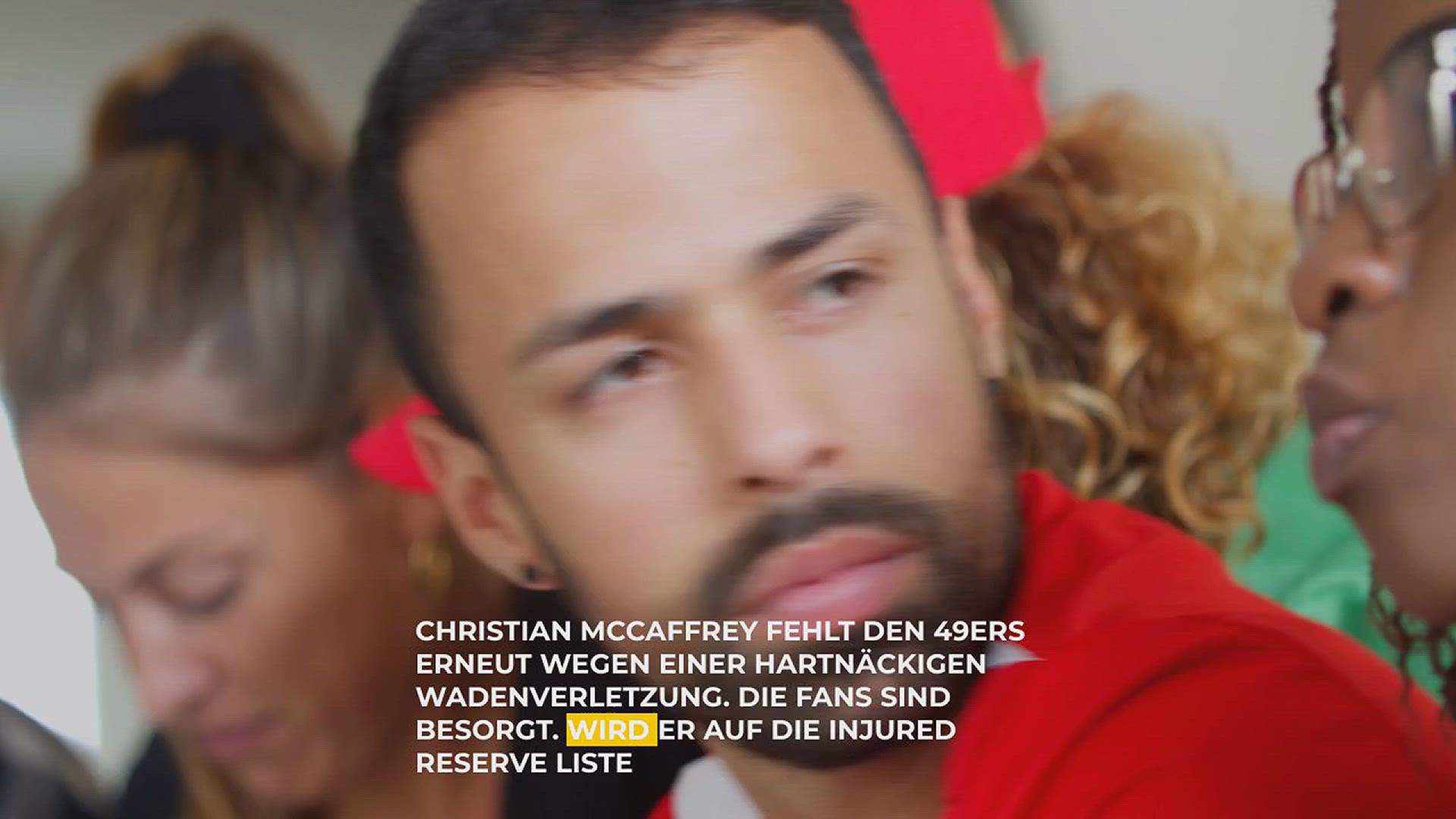 'Video thumbnail for 49ers ohne Christian McCaffrey: Injured Reserve eine Option?'