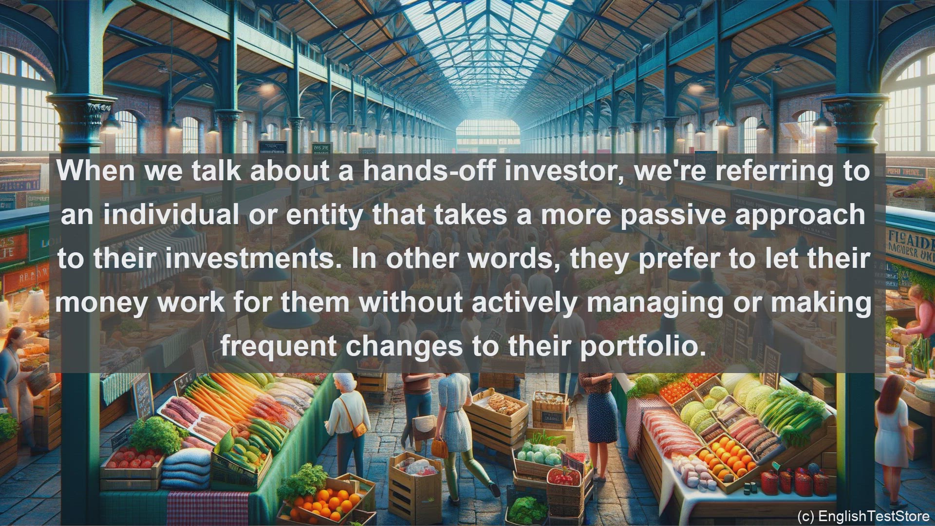 'Video thumbnail for Hands off investor in economics and finance'
