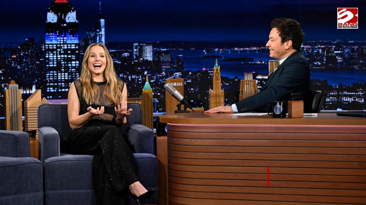 Video thumbnail for Kristen Bell's kids have a 'fast food' diet when their dad's in charge