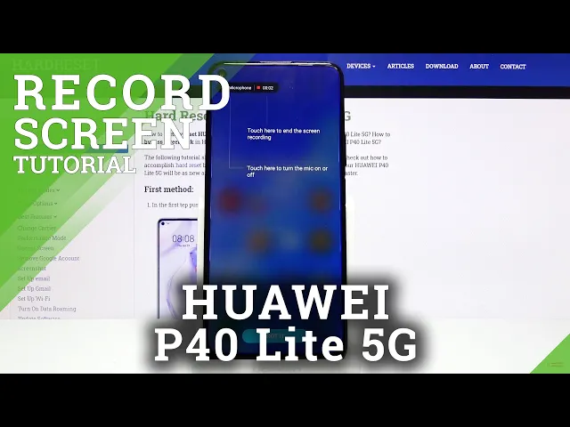 Video thumbnail for How to Record Screen in HUAWEI P40 Lite 5G – Find & Manage Screen Recorder Options