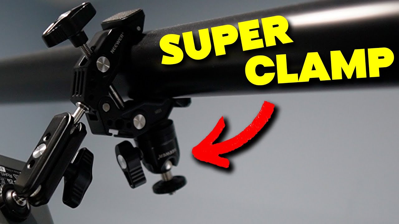 Video thumbnail for What To Expect With The NEEWER Super Clamp
