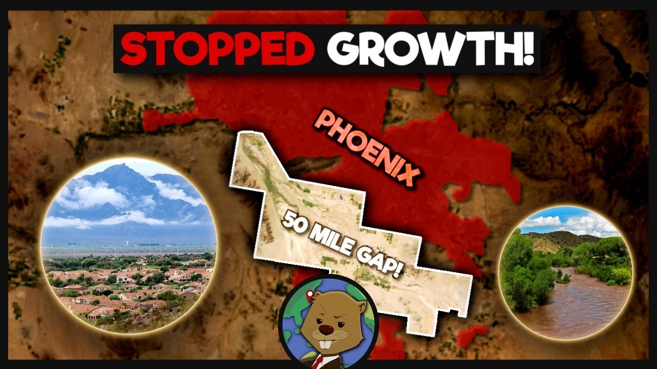 Video thumbnail for The 50 Mile Gap That BROKE Phoenix, AZ's Growth