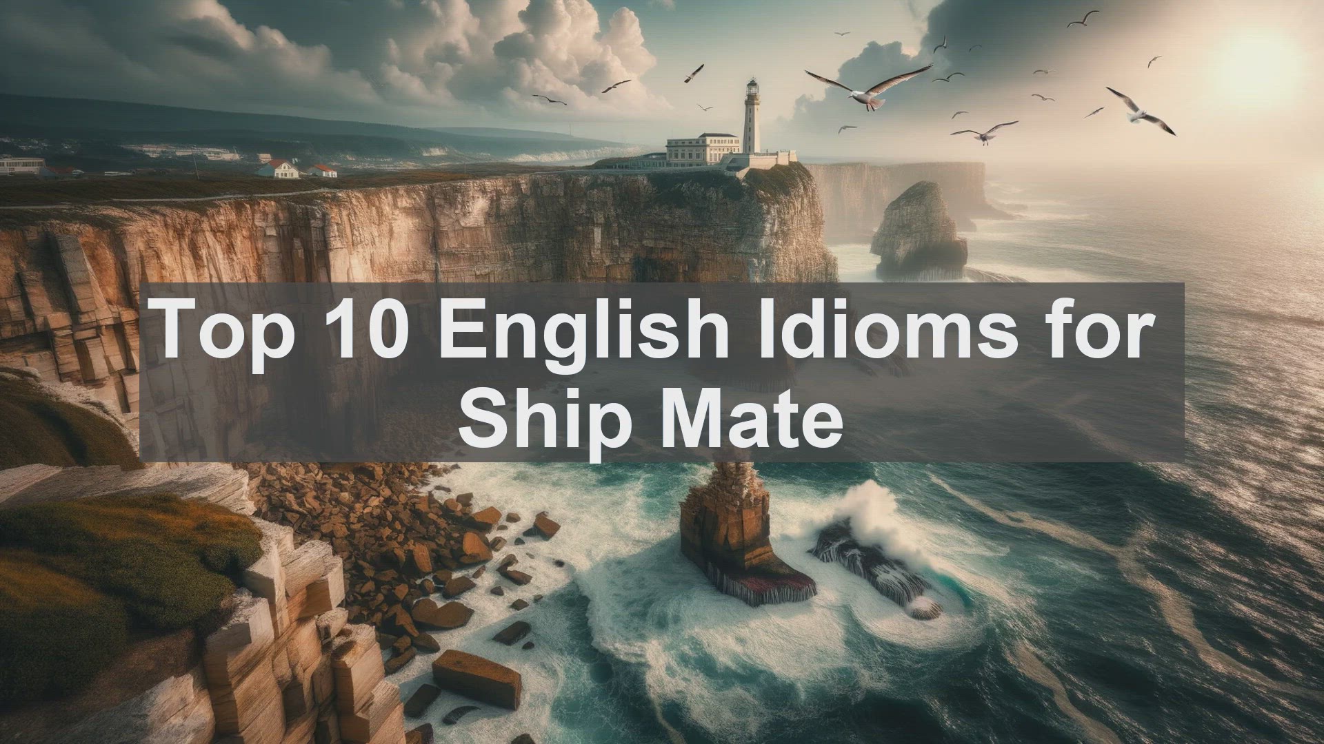 'Video thumbnail for Top 10 English Idioms for Ship Mate'