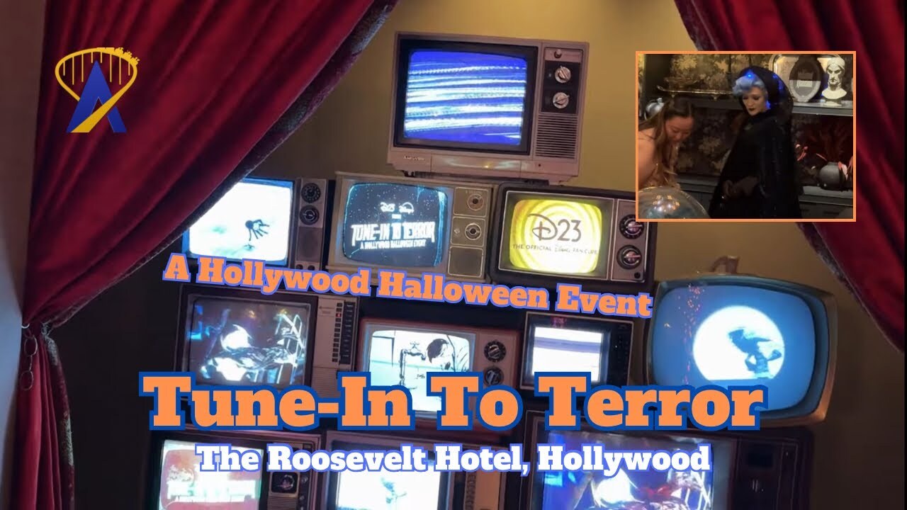Video thumbnail for D23 Tune In To Terror: A Hollywood Halloween Party Overview