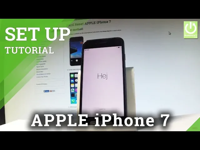 Video thumbnail for How to Set Up APPLE iPhone 7 - Activate iPhone 7 / Configuration iOS