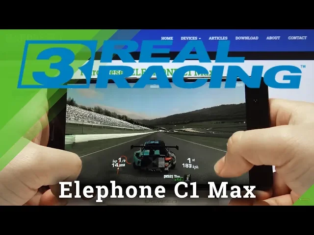 Video thumbnail for Elephone C1 Max Real Racing 3 Game Test – FPS Review