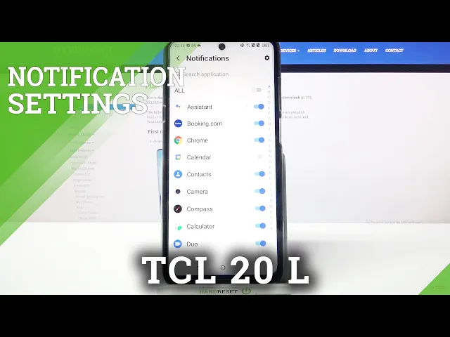 Video thumbnail for How to Disable App Notifications in TCL 20 L - Block Applications Notifications