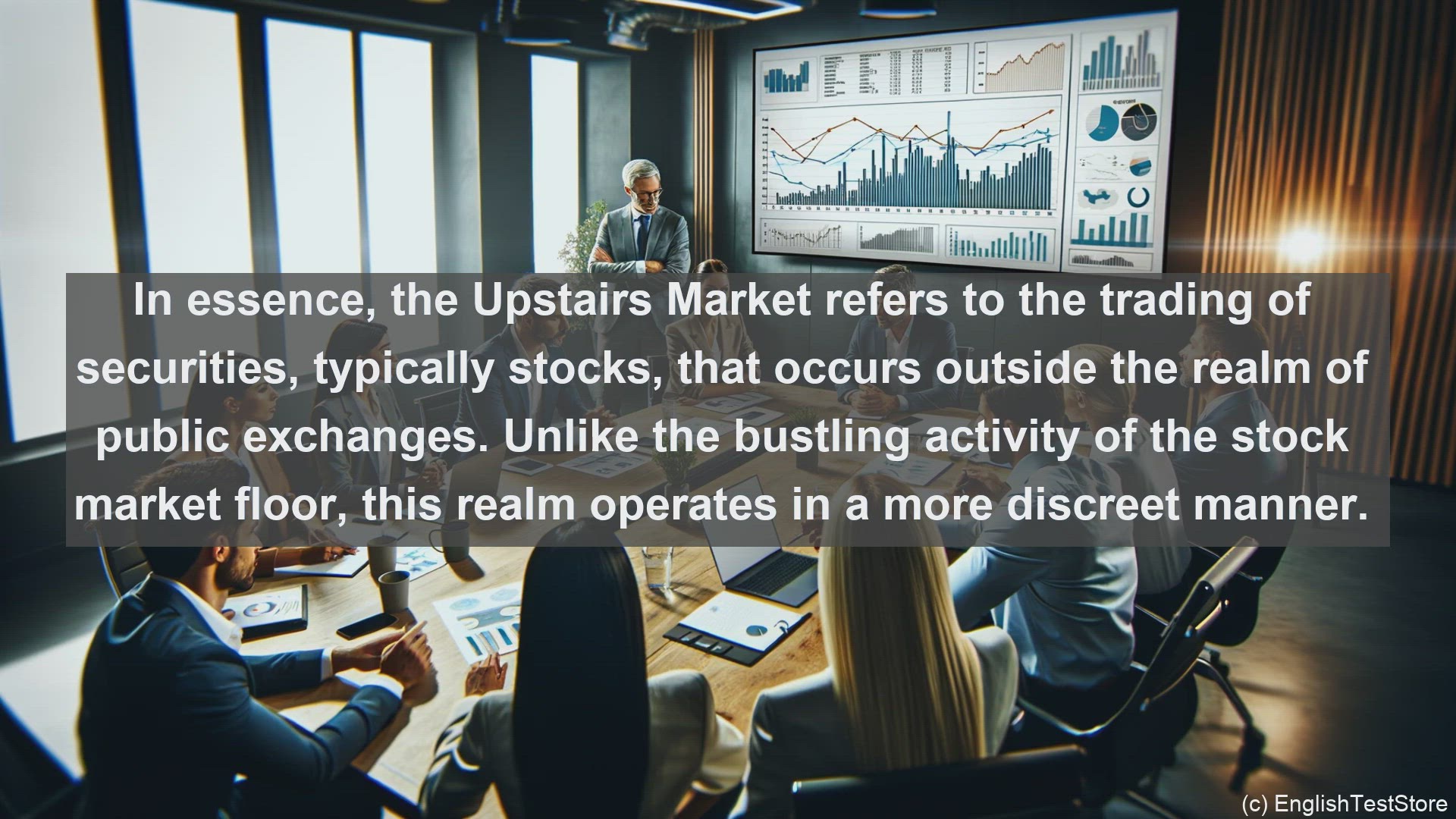 'Video thumbnail for Upstairs market in economics and finance'