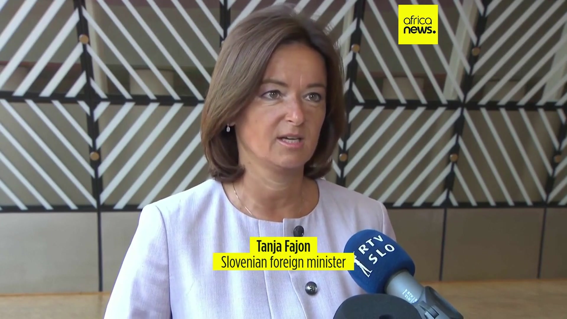 'Video thumbnail for Slovenia become first EU country to ban arms trade with Israel'