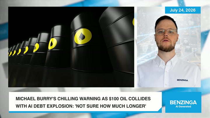Video thumbnail for Burry Flags Market Collision