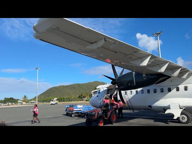 Video thumbnail for British Virgin Islands Airport Arrival Tortola Beef Island 2025