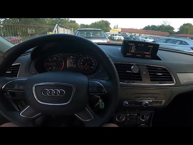 Video thumbnail for What is and How to Adjust GALA Function in Radio of Audi Q3 I ( 2011 – 2018 )