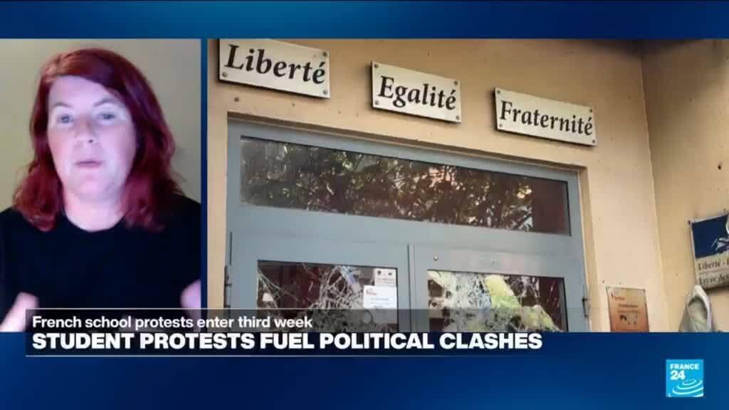 Video thumbnail for 'We are effectively maiming young people' - expert questions France's response to student protests