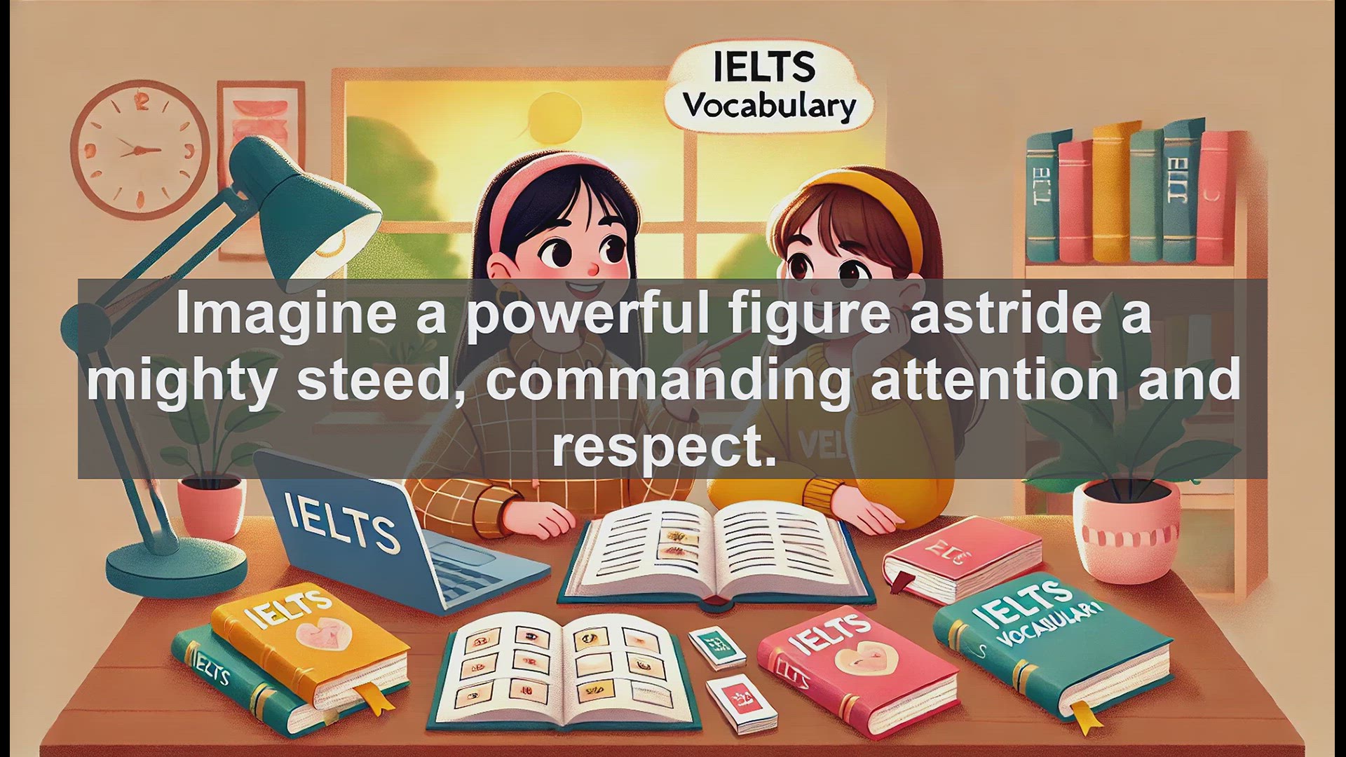 'Video thumbnail for 5000 Must Know IELTS 8.0 Vocabulary - Mastering 'Bestride': A Key Word for IELTS Success'
