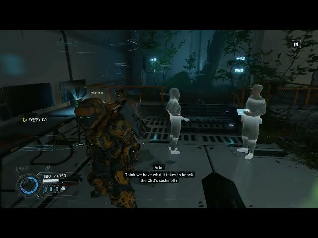 Video thumbnail for Pragmata - 3. Terra Dome: Anke and Hudson Discuss Using Artificial Lightning | Holo Sequence