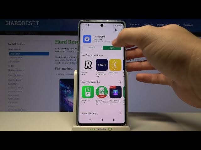 Video thumbnail for How to Check Battery Capacity on TCL 20 Pro 5G – Ampere App