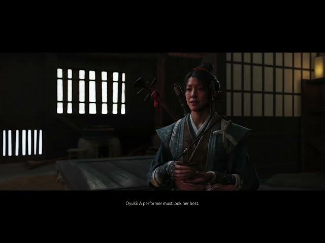 Video thumbnail for Ghost of Yotei - The Tale of The Kitsune: Follow Oyuki To Ambush Site | Gives Smoke Bombs Cutscene