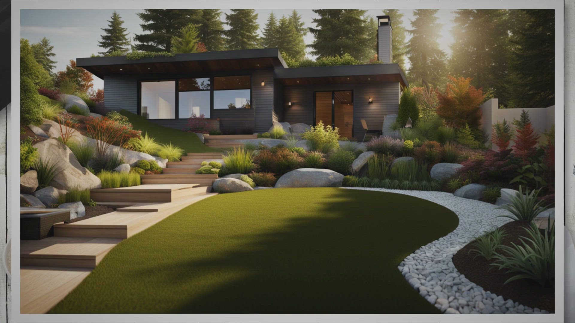 'Video thumbnail for Transforming Your Sloped Yard: Unleashing the Beauty and Functionality of Sloped Landscaping'
