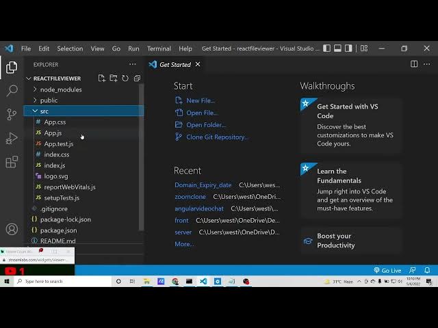 Video thumbnail for React js File Viewer Example to Display Multiple Image,PDF,PPTX,DOCX & HTML Files From URL